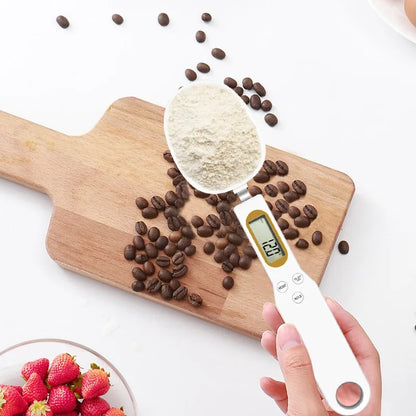 Weight Measuring Spoon LCD Digital Kitchen Gadget